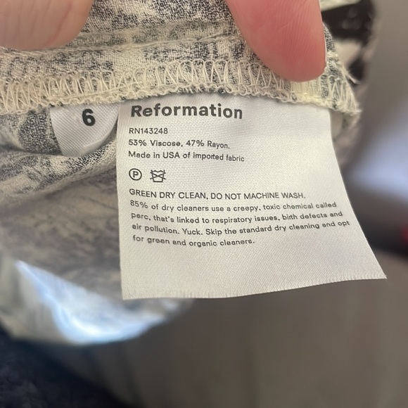 Reformation Yves Dress Size 6 - Picture 10 of 10